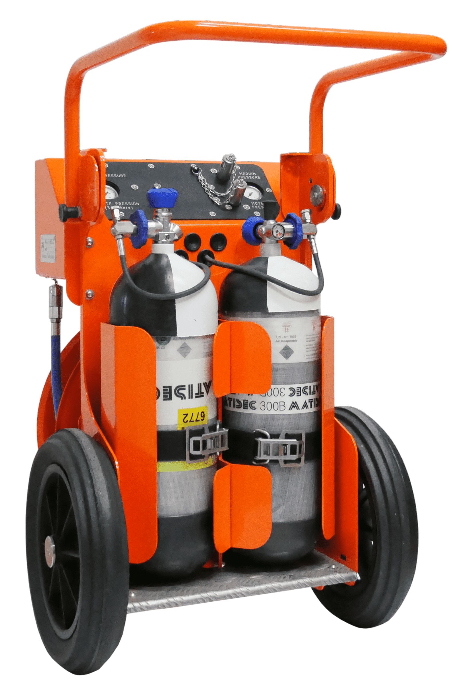 Chariot d’air respirable